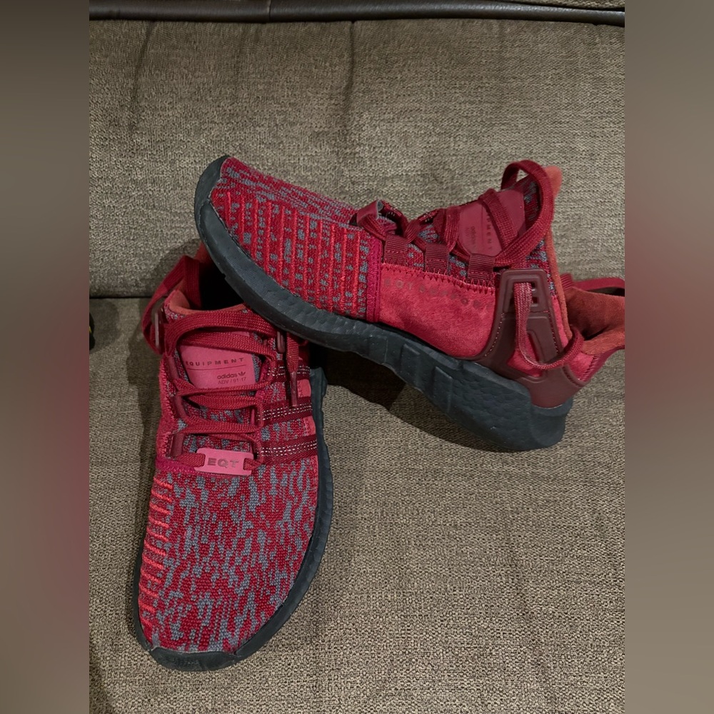 Adidas Ultra Boost EQT Support 93/17 LTD Burgundy Black Size 6.5 AC8169